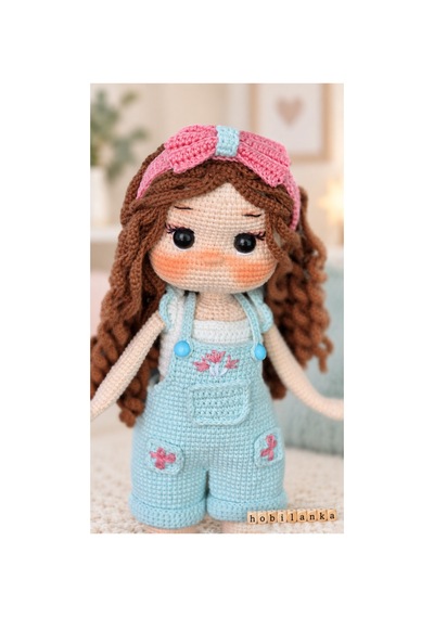 Masal Kızı El Yapımı Amigurumi Bebek