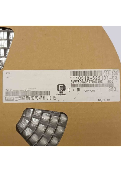 Emvy500adb470mja0s 47mf 50v 10x10 Smd Kondansatör 143 Adet