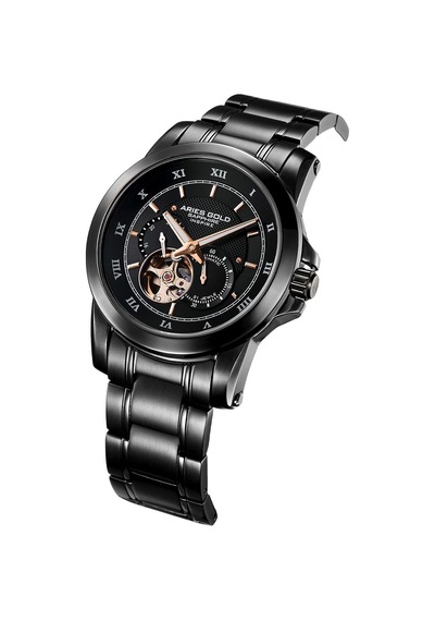 Aries Gold G 9001 BK-BK Erkek Kol Saati