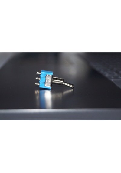 Mini Toggle Switch On-off-on 3 Pin 6a 125vac Mavi Anahtar Mts-103