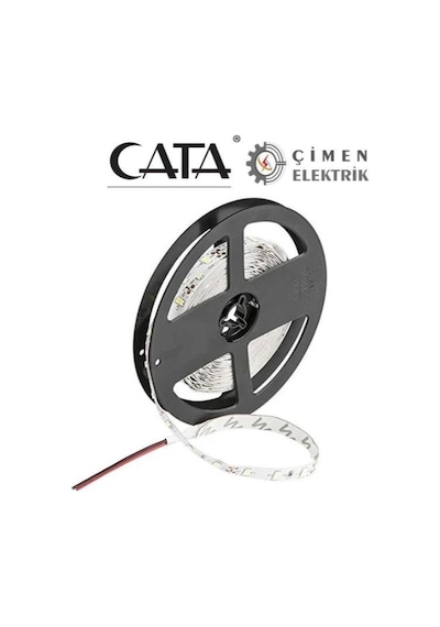 5 Metre Ct 4480 Cata 10 Çip İç Mekan Şerit Led Beyaz 12v