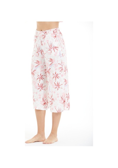 Lılac Kadın %100 Viskon Çiçek Desenli Pijama Altı Capri Bej-pudra Pembe Bej-pudra Pembe Lılac Kadın %100 Viskon Çiçek Desenli Pijama Altı Capri Bej-pudra Pembe Bej-pudra Pembe