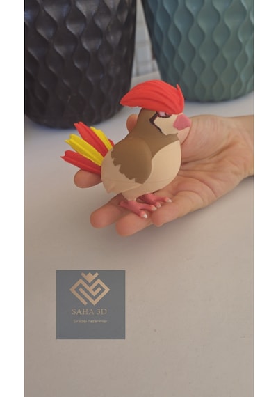 Pidgeotto 8x7 Cm Pokemon Figür