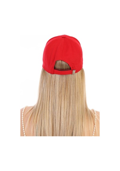 Unisex Ayarlanabilir Spor Basic Şapka Kırmızı