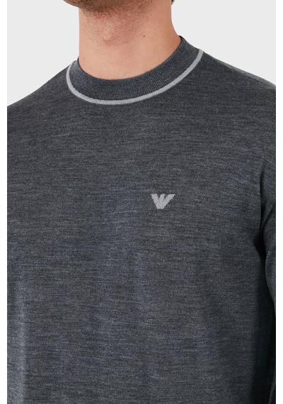 Emporio Armani Erkek Kazak 6d1mxh 1mjlz F628 Gri Gri
