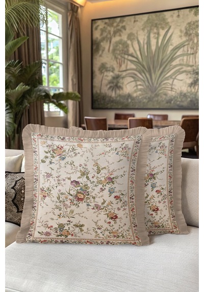 Vintage Çiçek Motifli Saçaklı Yastık Kılıfı - Zarif Krem Klasik Country Bej Püsküllü Kırlent Kılıfı Ayışığı Mint Yeşili Vintage Çiçek Motifli Saçaklı Yastık Kılıfı - Zarif Krem Klasik Country Bej Püsküllü Kırlent Kılıfı Ayışığı Mint Yeşili