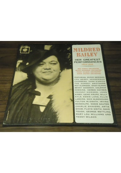 Mıldred Baıley - Her Greatest Performances 1929-1946 . 3 LP 1981
