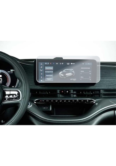 Fiat 500e Elektrikli Mat Ekran Koruyucu 10.25 İnç Multimedya