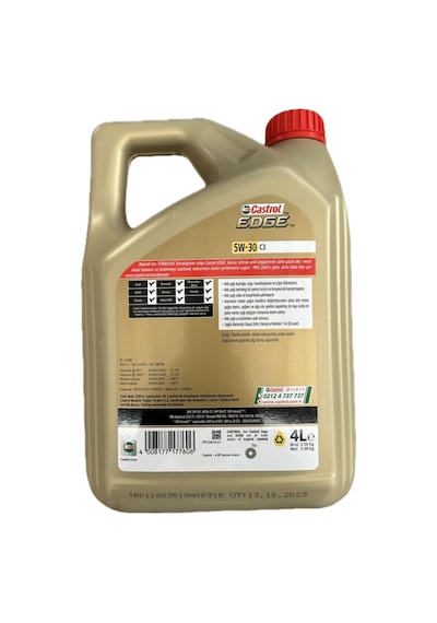 Castrol Edge 5W-30 C3 Tam Sentetik Motor Yağı 4 L