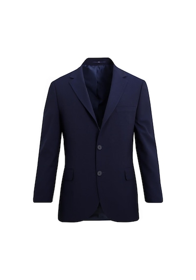 Uki Lacivert Comfort Fit , Mono Yaka , 6 Drop , Kapaklı Cep Klasik Takım Elbise