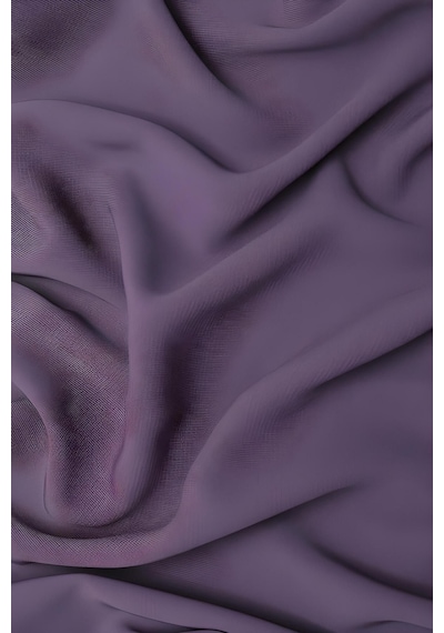 Melodi Scarf Kadın Tesettür Medine İpeği Şal Mor Mor