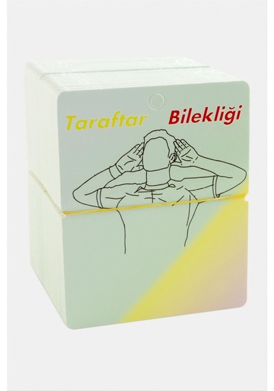 Zenviac456 Taraftar Bileklik Kartı Zenviac45678