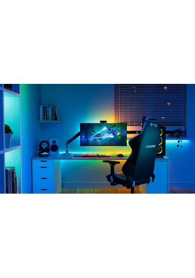 Matter Essentials Hd Işık Şeridi, 5m Adreslenebilir Rgbıc Led Şerit Akıllı, Wi-fi Ve Bluetooth Üzerinden Matt Çok Renkli