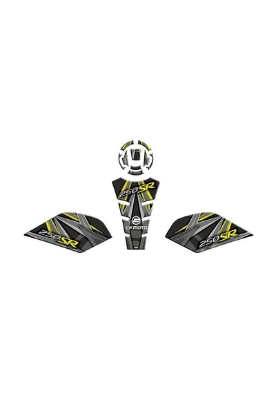 Cf Moto 250 Sr 2020 - 2024 Tank Pad Set 002 Standart