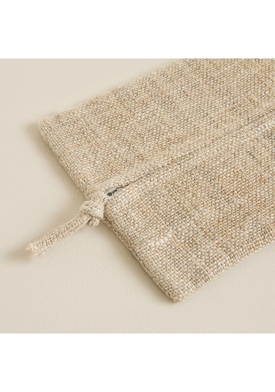 Chakra Hiyali Dikdörtgen Çok Amaçlı Çanta 19x25cm Natural