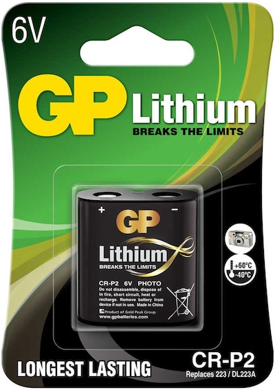 Gp Cr-p2 6v Lityum Pil