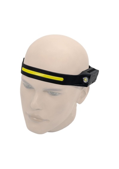 Rox 0228 Şarjlı Led Kafa Feneri 350 Lümen Siyah