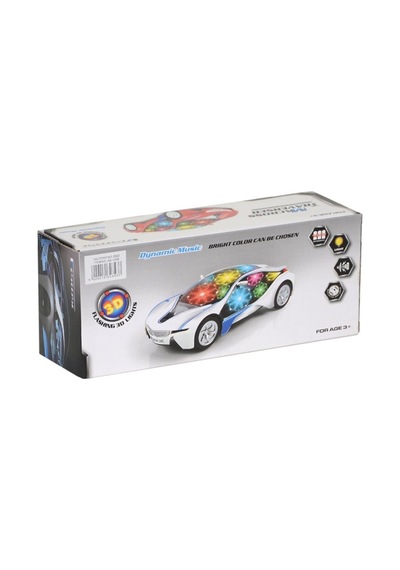 Ctoy Oyuncak 3d Işıklı Pilli Ve Sesli Araba