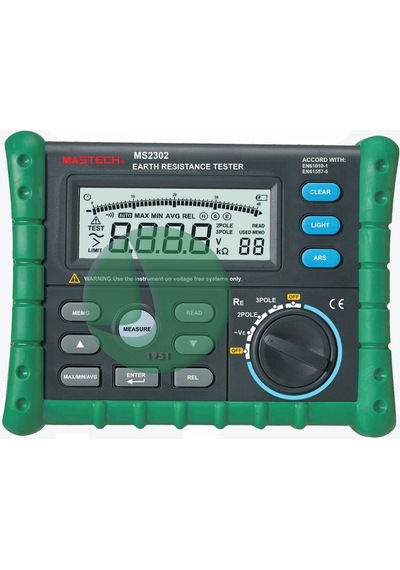 Mastech Ms2302 Toprak Direnci Test Cihazı - Meger
