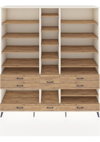 Hyperion Dolap 19 Raflı 8 Çekmeceli 220x44x243 Aytaşı-çam/çam Atlas Çam/atlas Çam Hyperion Dolap 19 Raflı 8 Çekmeceli 220x44x243 Aytaşı-çam/çam Atlas Çam/atlas Çam