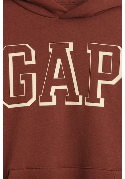 Gap Logo Relaxed Erkek Çocuk Kahverengi Sweatshirt-9496 Kahverengi