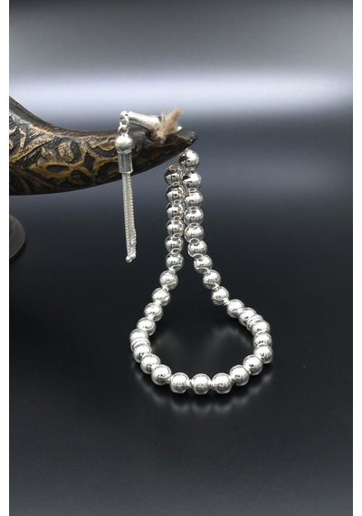 Erkek 925 Ayar Tesbih Küçük Boy -22 Gr- 901355 Gümüş