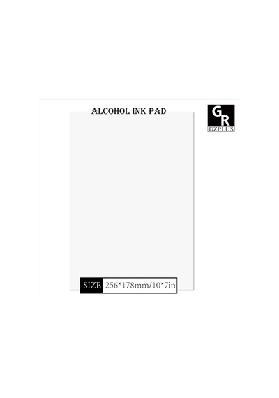 Yupo Paper 10 Yaprak, Alkol Bazlı Mürekkep İçin Ağır Beyaz Kağıt 10 İnç X 7 İnç 250 Gsm