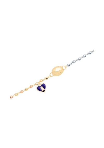 Diamond Line - Gülaylar - Sarı Beyaz Altın 14 Ayar Minik Sallantı Standart N11.21761 Beyaz Altın