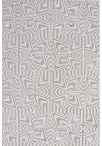 Hoom Rugs Akik 8614 Gri Modern Makine Halısı Gri