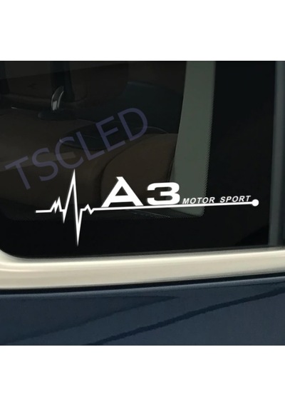 A3 Kelebek Cam Audi Oto Araba Sticker