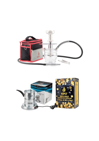 Kefo Trip Nargile Takımı+ 1 Kg+galvaniz Elektrikli Nargile Ocağı