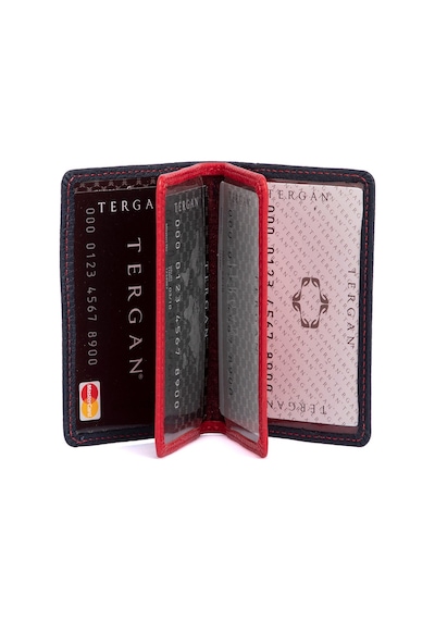 Tergan Lacivert Deri Unisex Kredi Kartlık 01601N74
