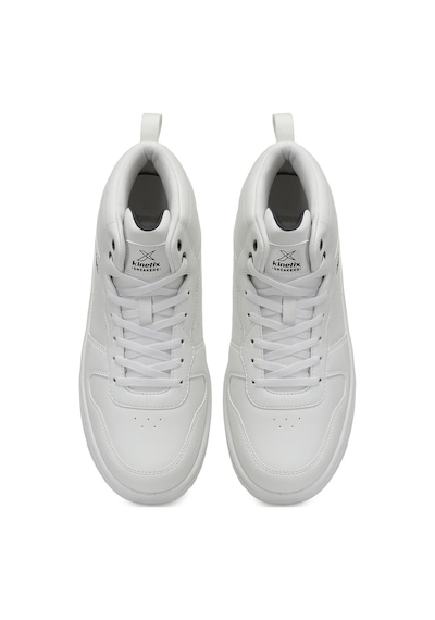 Kinetix Lowner Pu Hı 5pr Beyaz Erkek High Sneaker Beyaz-a Grı