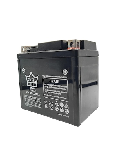 Ortec 12v 5ah Ytx5a-bs Motosiklet Aküsü