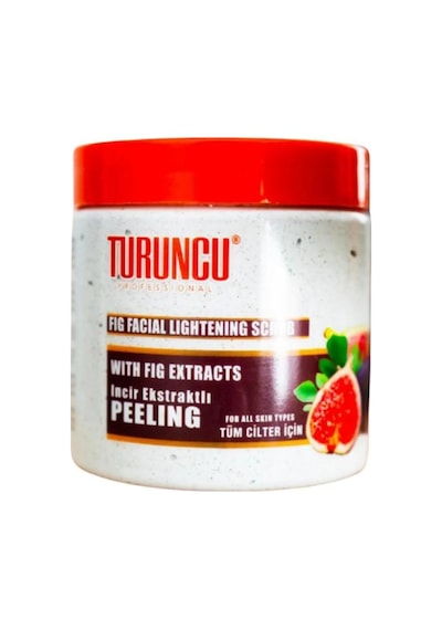 Turuncu Scrub Yüz Temizleme Peeling 500 Ml İncir Ekstratlı