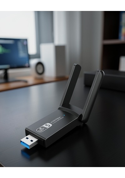 Usb 3.0 Wifi Alıcı Çift Bant 1200 Mbps Uczwifiadaptör2