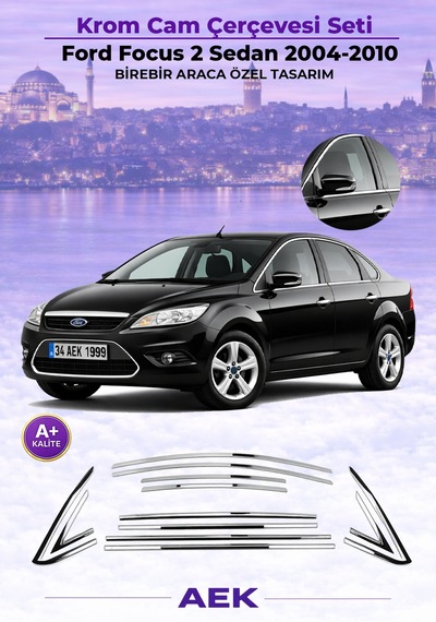 Ford Focus-2 Sd 04-10 16 Parça Cam Çerçevesi
