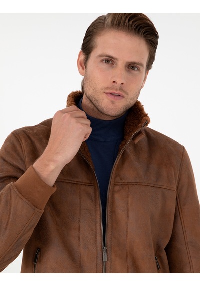Pierre Cardin Erkek Taba Deri Mont-kaban 50300557-880 Taba