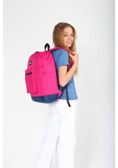 Kaukko Mountain Okul Sırt Çantası Koyu Pembe K1642