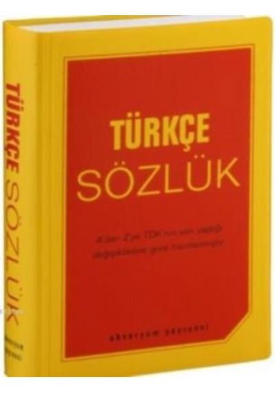 Türkçe Sözlük (Büyük Boy) - Erdal Çakıcıoğlu - Akvaryum Yayınları