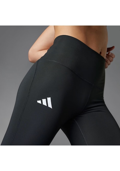 Black Adidas Kadın Koşu - Yürüyüş Tayt Adizero E 1/1 L Ip3085 001