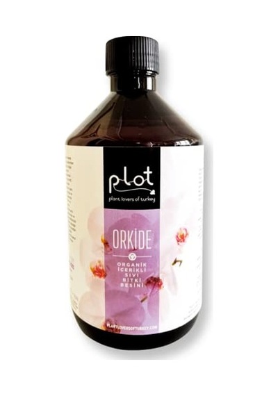 Plot Orkide Organik İçerikli Bitki Besini 500 Ml Sıvı Gübre Diğer