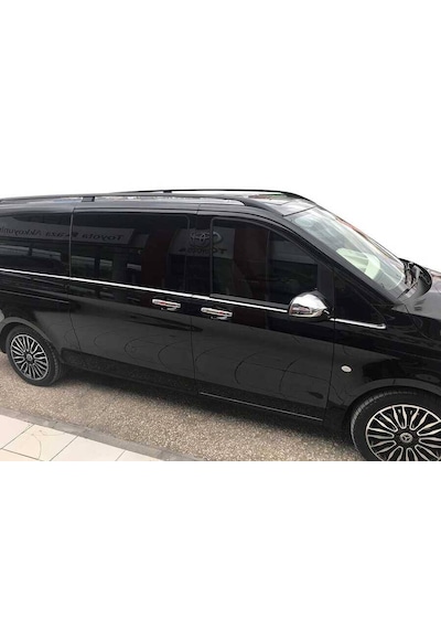 Mercedes Vito W447 Kapı Kolu - Krom, 3 Kapı, Sensör Delikli 6 Parça 2014 Ve Sonrası