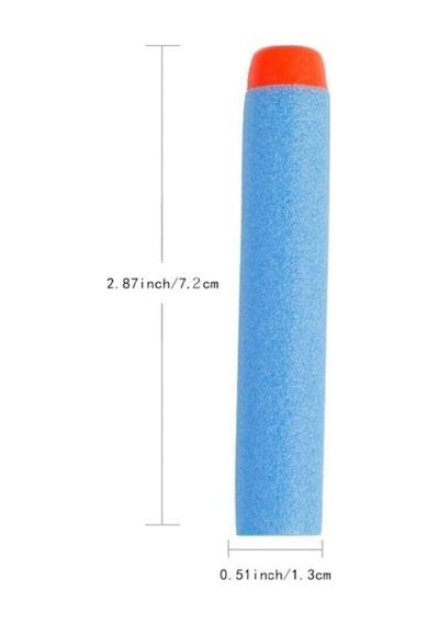 Mermisi Sünger Yedek Mermi Soft Bullet 100'lü