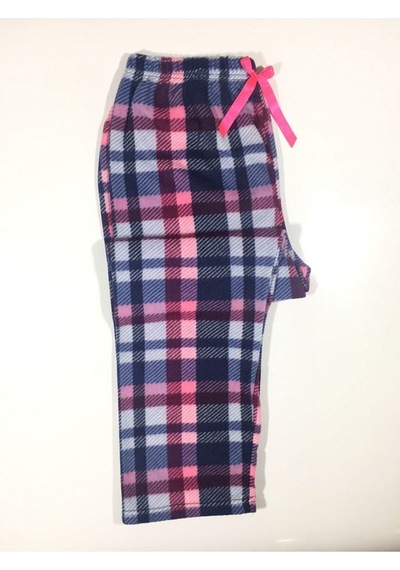 Cepsiz Kışlık Polar Kadın Pijama Altı Je6 Lacivert
