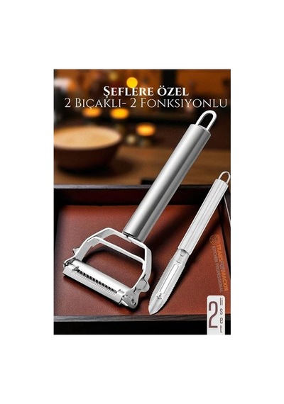 Soyacak - Sebze Soayacağı - Oyacak Soyacak Seti Dilimele Kazıma Profesyonel Siyah