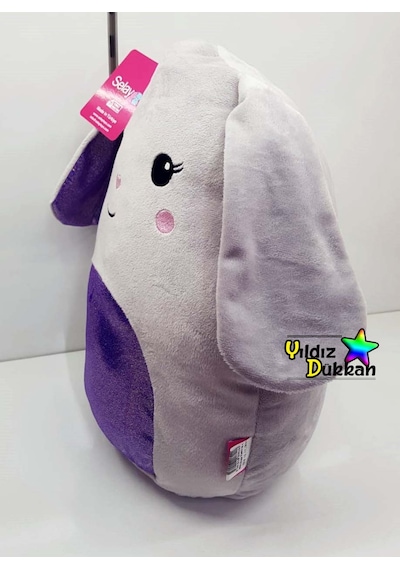 Oyuncak Peluş Tavşan Yastık 35 Cm Yerli Üretim Uyku Arkadaşı