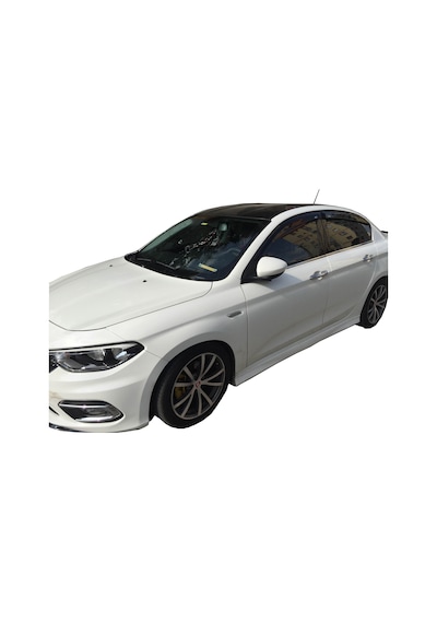 Fiat Egea Mugen Cam Rüzgarlığı 4'Lü Ithal Parlak Siyah