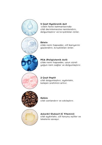 Cream Co. Peptit C Vitamini Kafein   Nemlendirici Aydınlatıcı Göz Çevresi Kremi 15 ML