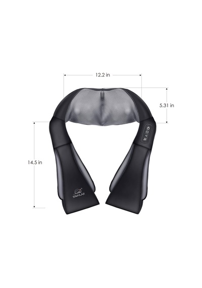 Snailax Kablosuz Masaj Shiatsu Boyun Masajı, Isı Fonksiyonlu, 4d Dönen Masaj, Boyun Omuz Sırtı İçin Kas Gevşetme, Erkekler / Kadınlar / Anne / Baba İçin Hediyeler Snailax Kablosuz Masaj Shiatsu Boyun Masajı, Isı Fonksiyonlu, 4d Dönen Masaj, Boyun Omuz Sırtı İçin Kas Gevşetme, Erkekler / Kadınlar / Anne / Baba İçin Hediyeler